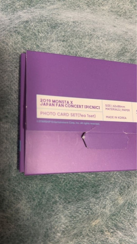 Monsta X Photocard Set