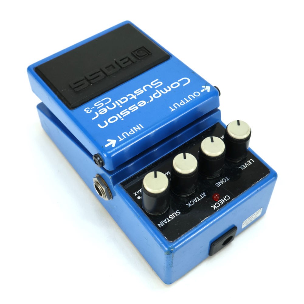 BOSS CS 3 Compression Sustainer Compressor Pedal 7769 Tested & Works