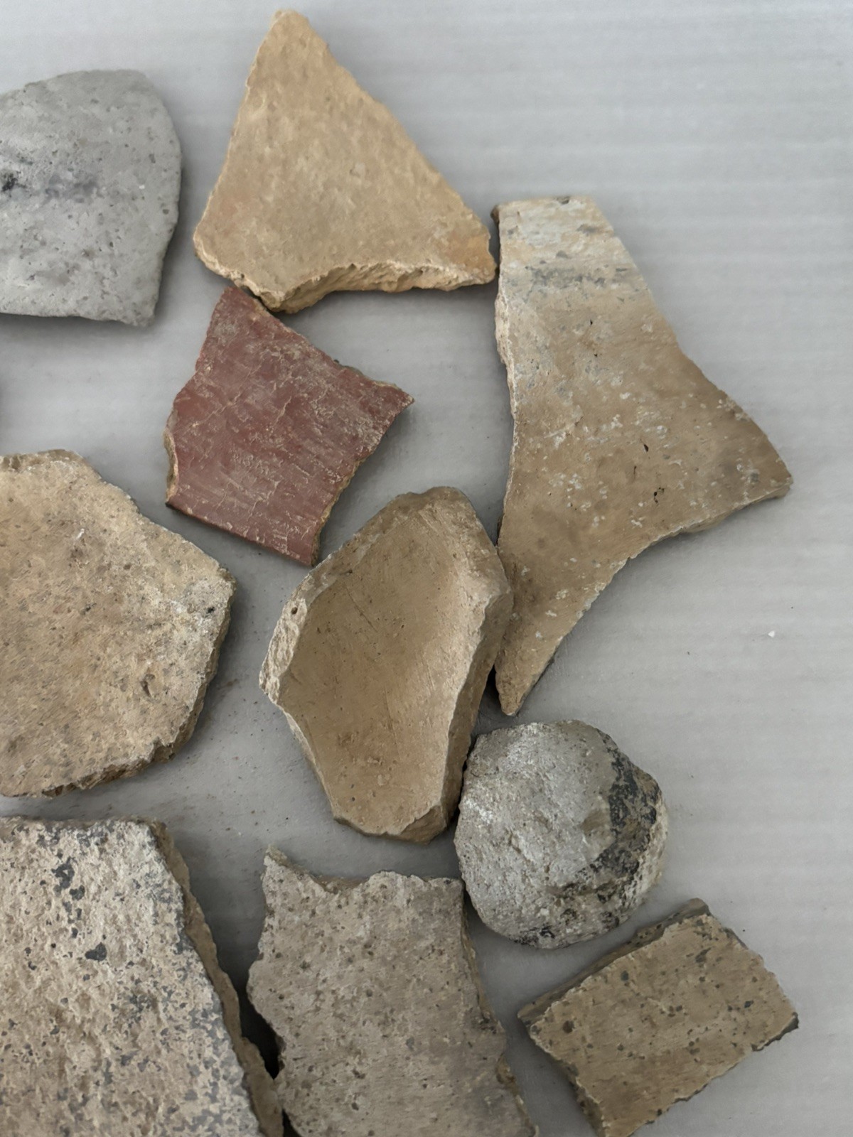 Ancient Anasazi Native American Pottery Shards 1” - 4” Arizona L6-E FREE SHIP