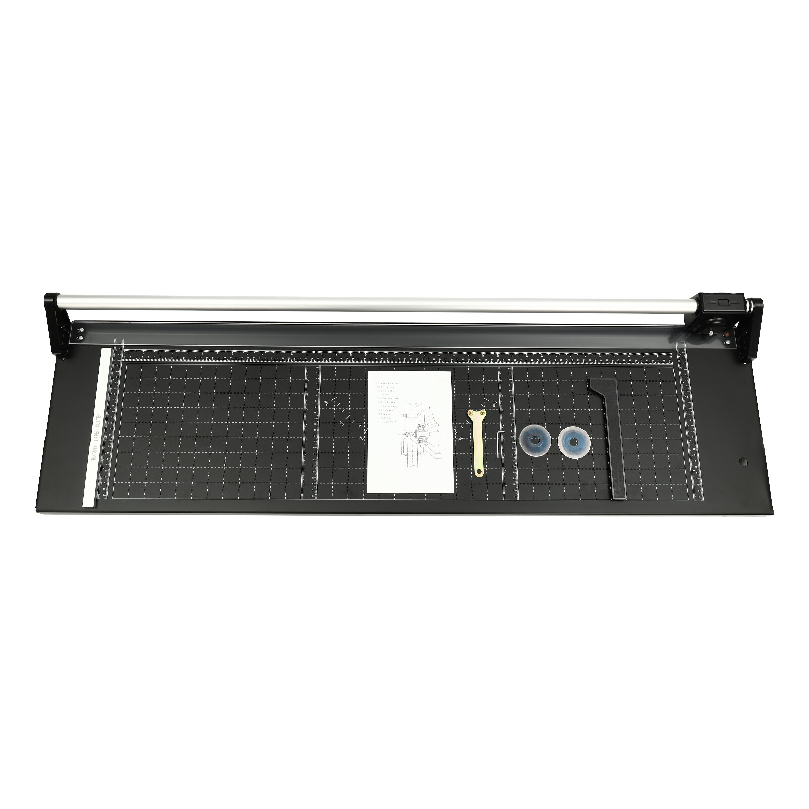 36" Paper Cutter, Manual Precision Rotary Paper Trimmer For Film, Art Cardboard