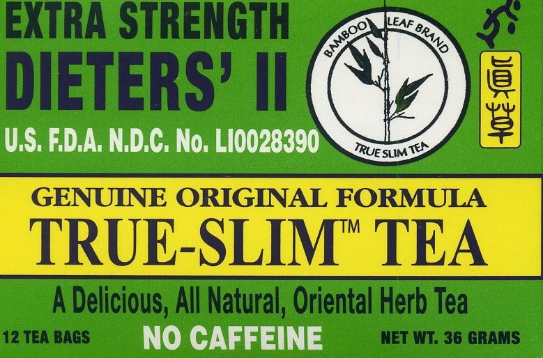 Bamboo Leaf Extra Strength Dieters' II True-Slim Tea - Malva Verticellata