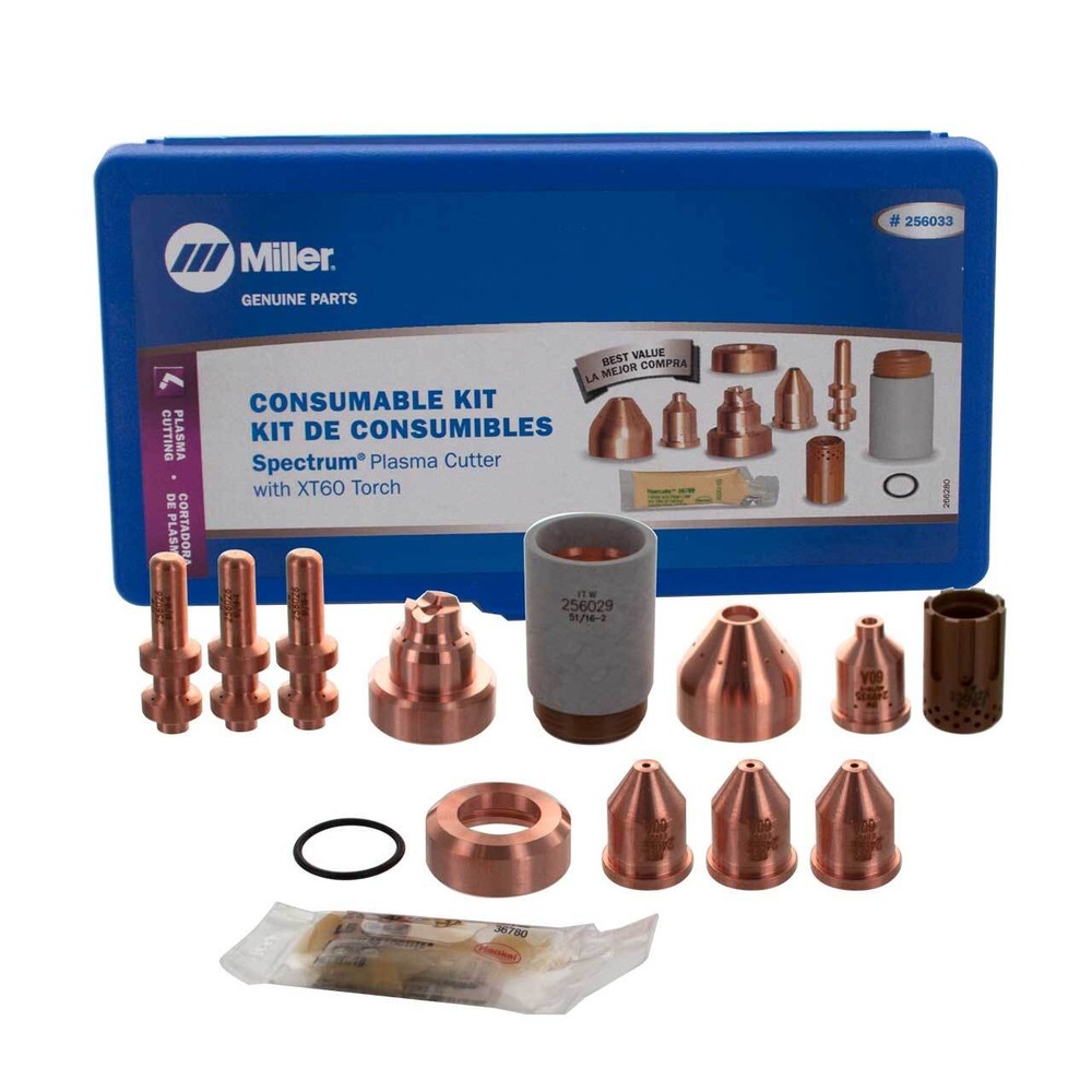Miller 256033 Consumable Kit XT60 Plasma Torch