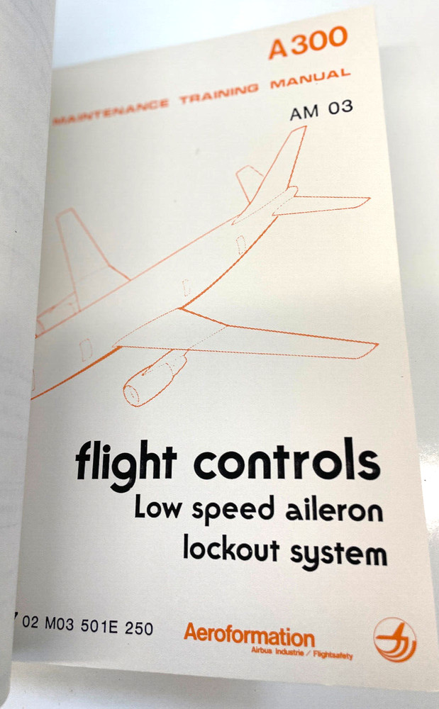 Vtg Airbus A300 Technical Service Training Manual Multiple Systems Book