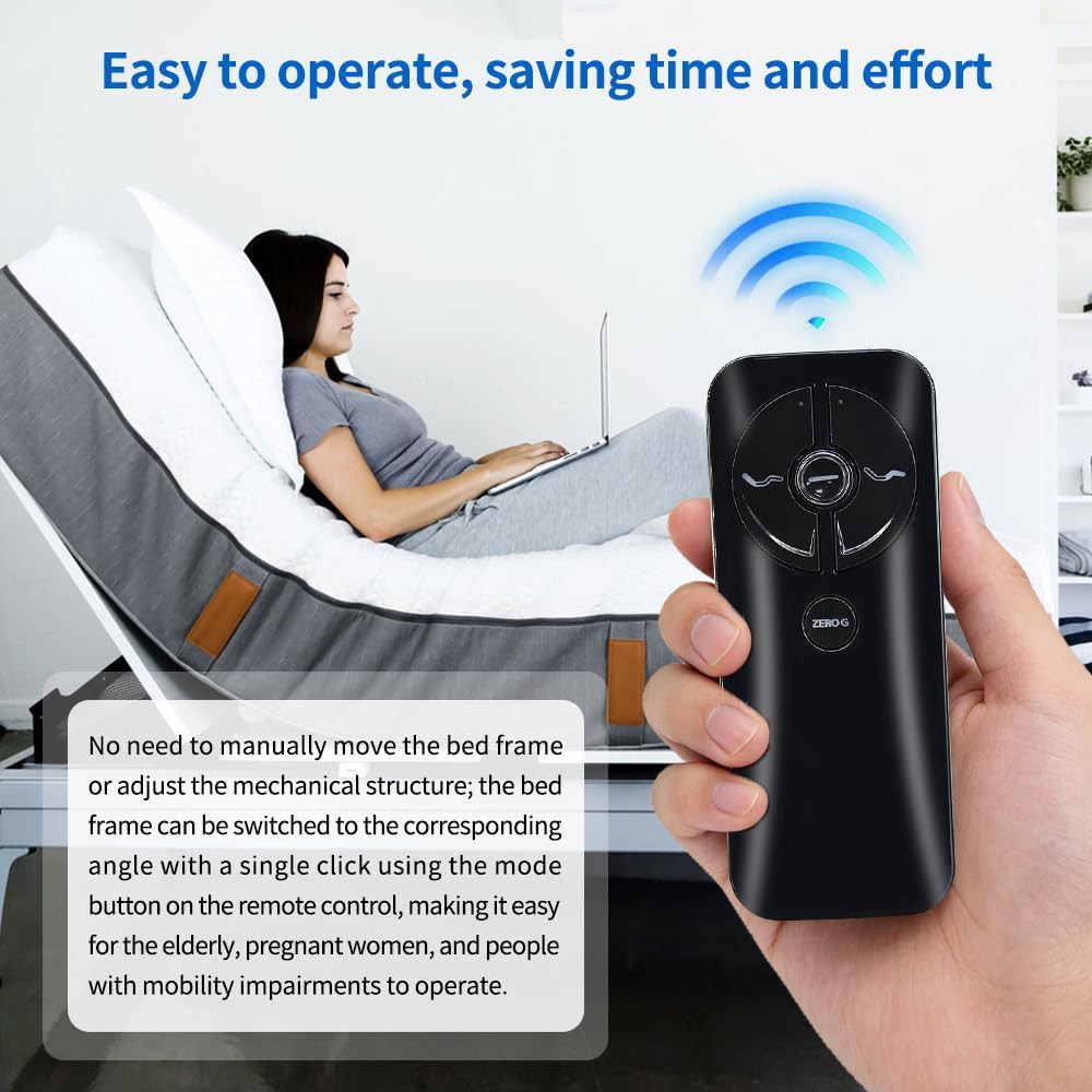 RF399A RF368B MC120TS Remote Replacement for Keeson Adjustable Bed Remote/Tempur