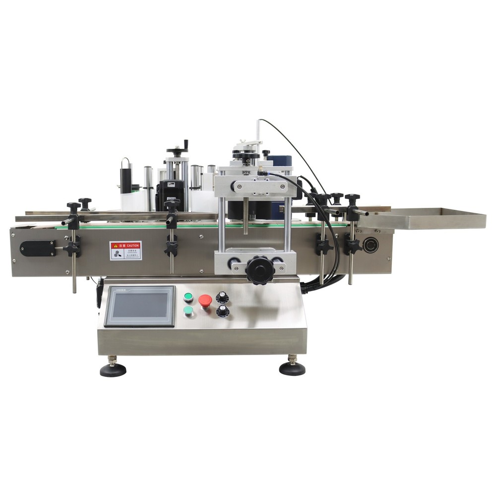 Automatic Round Bottle Labeling Machine High-speed Full Label 20-30PCS/min 110V