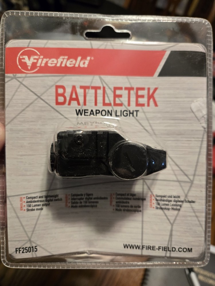 Firefield Battle Tek Weapon Light FF25015 150 Lumen