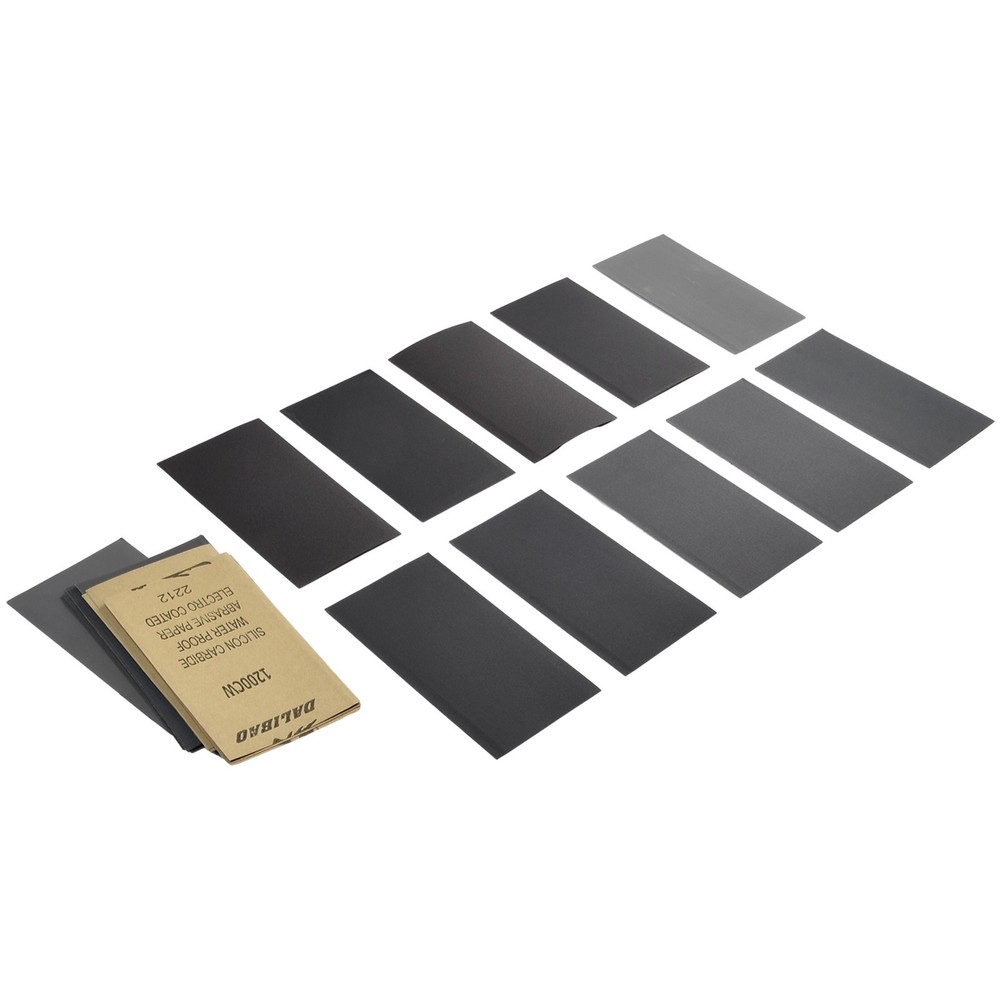 Versatile Silicon Carbide Sandpaper Bundle for DIY and Industrial Projects
