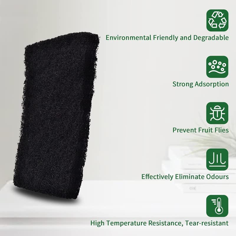 Compost Bin Odor Filters for Compatible with Joseph Compost Bin Waste Caddy Rep
