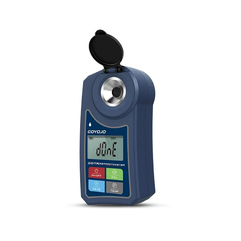 Digital Fruit Refractometer Brix Meter 0-55.0% Measurement Sugar Content Tester