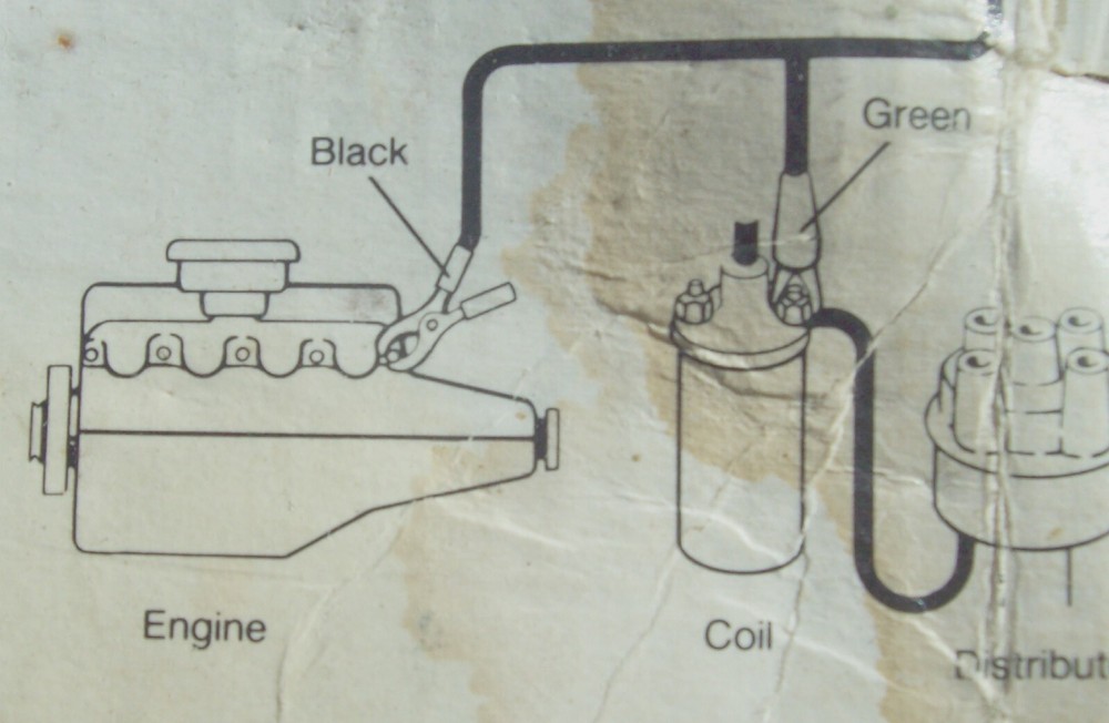 SEARS SOLID STATE ELECTRONIC TACH DWELL VOLTMETER MADE IN USA TESTED - IT WORKS!