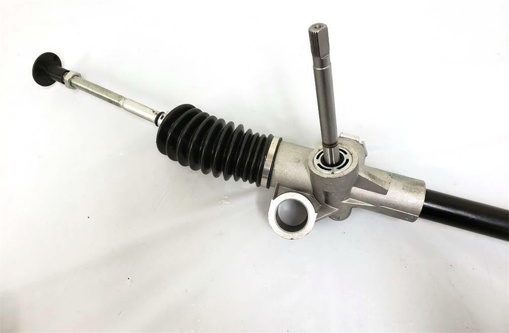 1979 - 93 Black Ford Mustang Manual Steering Rack & Pinion Standard Tall Pinion