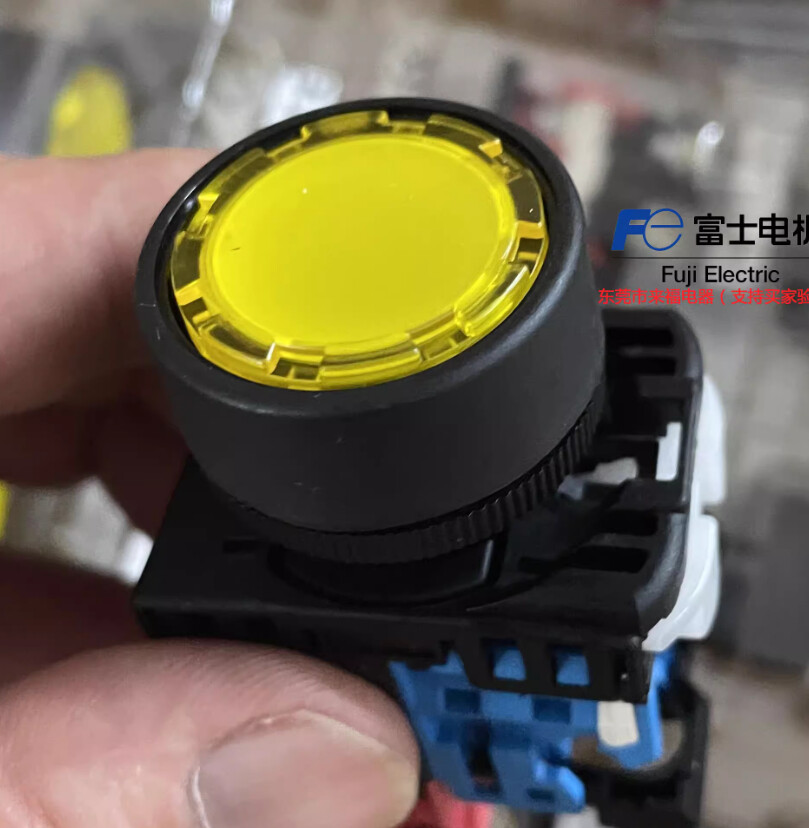 1pcs Fuji Electric Pushbutton switch with light AR22F5L-01E4Y 24V