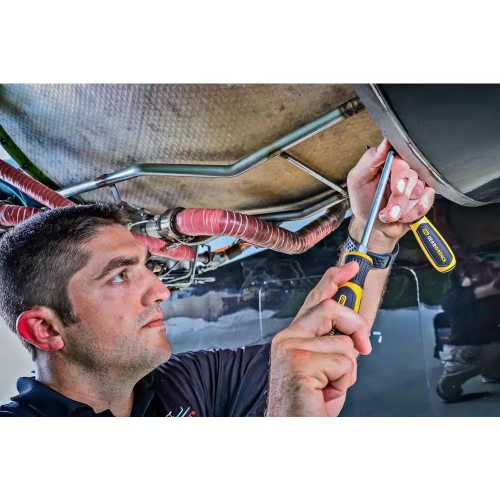 4 Pc. Phillips/Slotted Dual Material Screwdriver Set