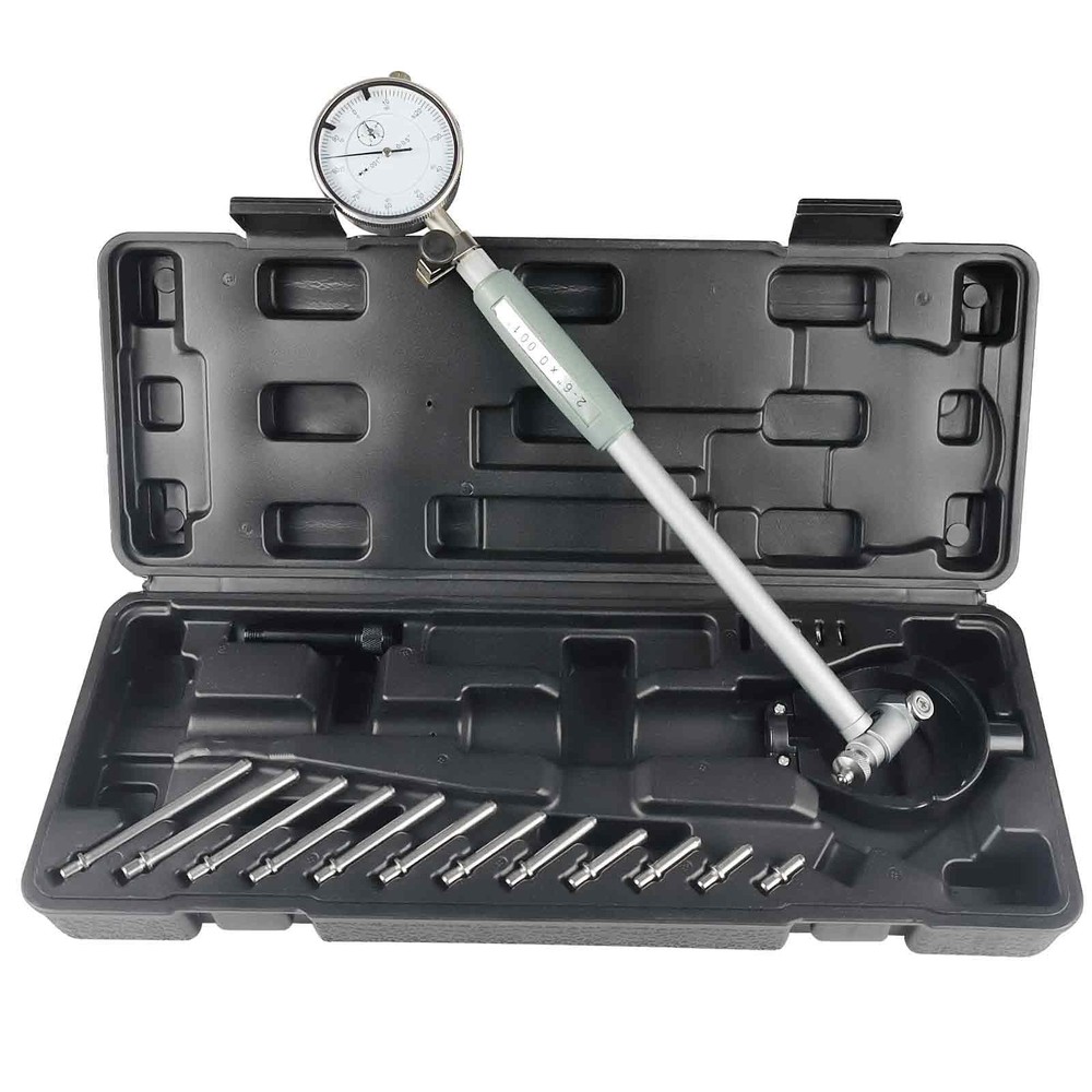 YuYBrightmi Dial Indicator Bore Gage 2" - 6" Range(0.001"), Indicator...