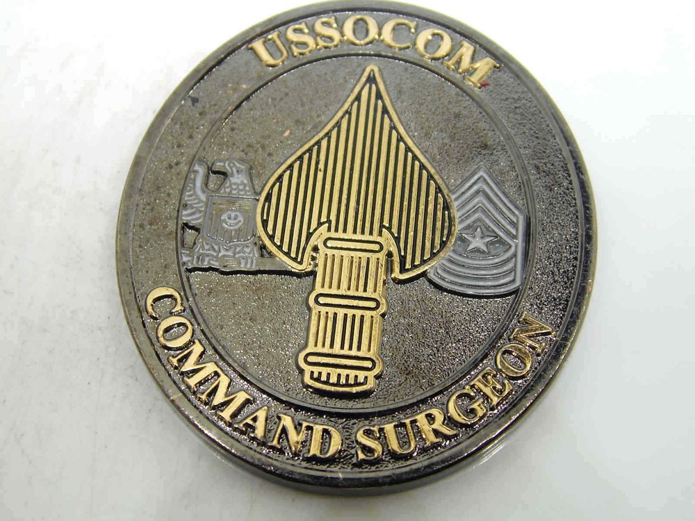 USSOCOM COMMAND SURGEON CHALLENGE COIN