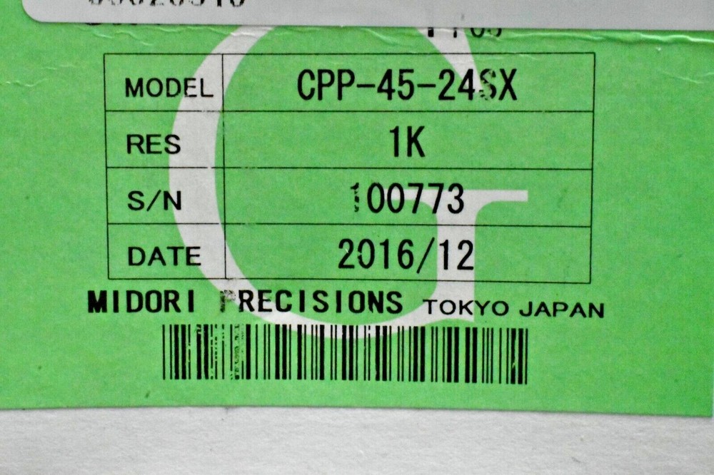 Midori Precisions Green Pot CPP-45-24SX Potentiometer Angle Sensor 1k Ω