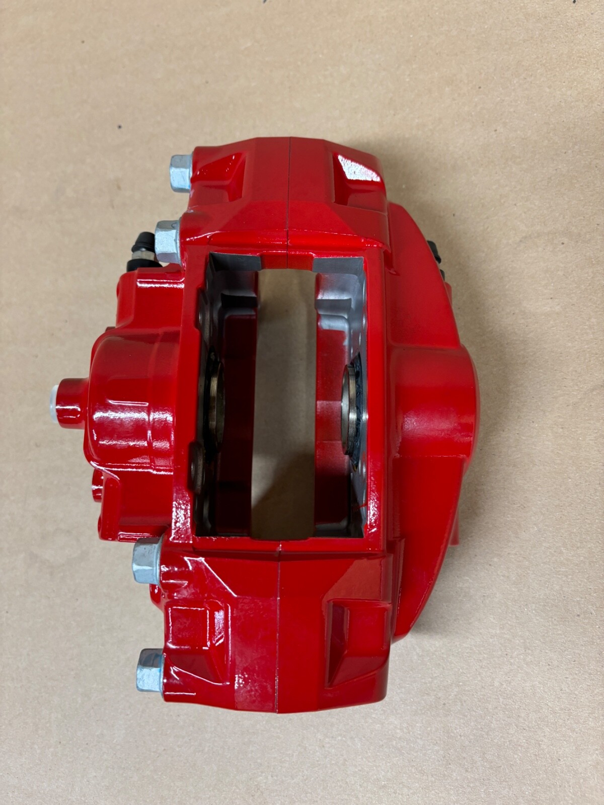 NEW OEM INFINITI Q50 Q60 2016-2024 AKEBONO REAR LH DRIVER BRAKE CALIPER RED