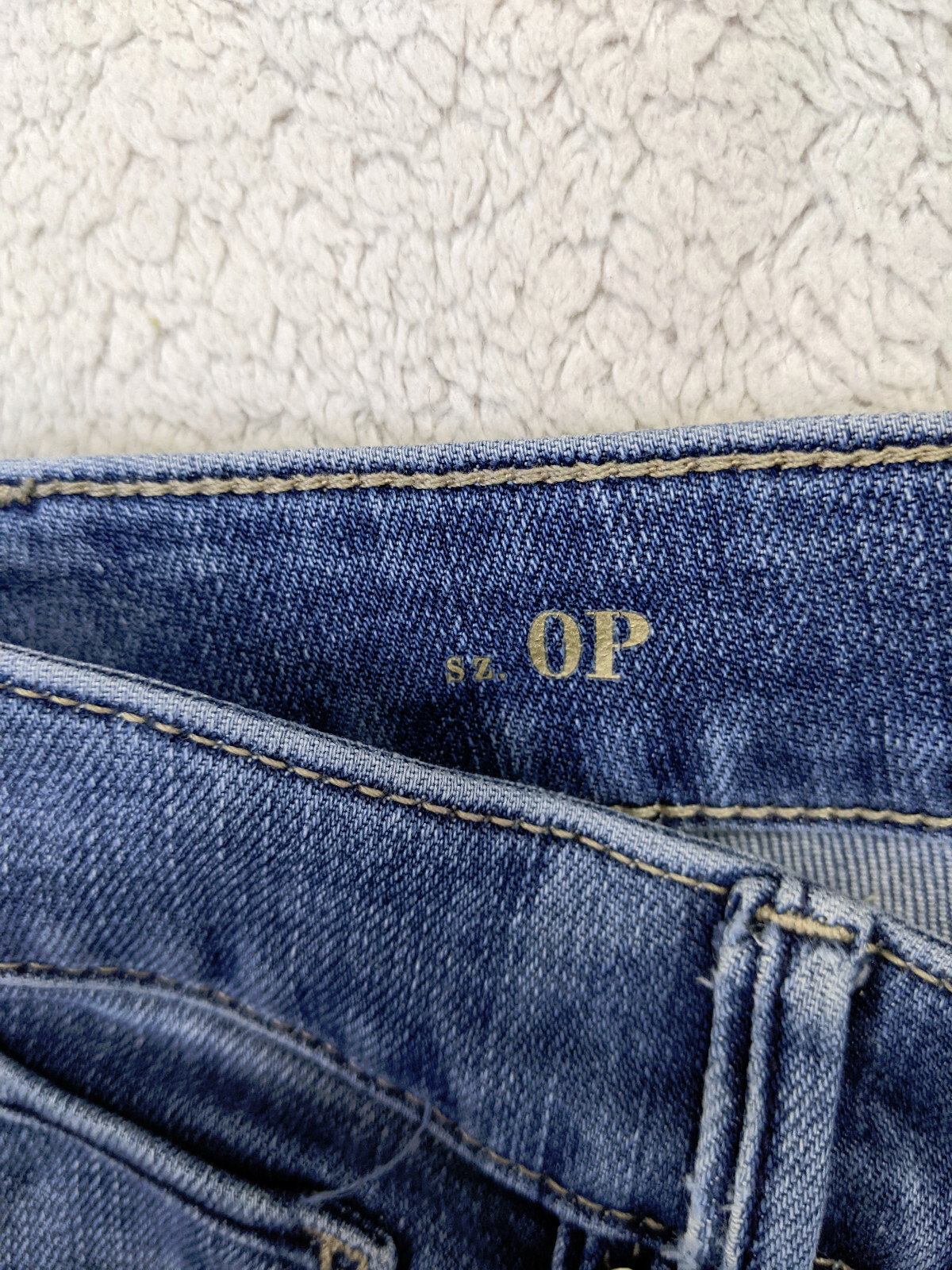 White House Black Market 'The Slim' Womens Petite 0P Blue Jeans Stretch Med Wash