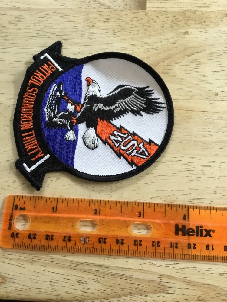 US NAVY PATROL SQD THIRTY SQUADRON PATCH. New