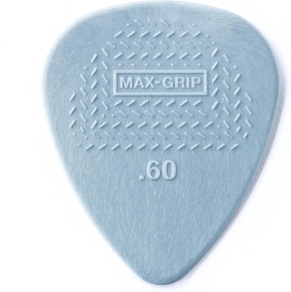 JIM DUNLOP Nylon Pick 12 Pack (22449060012) .60mm, Light Grey