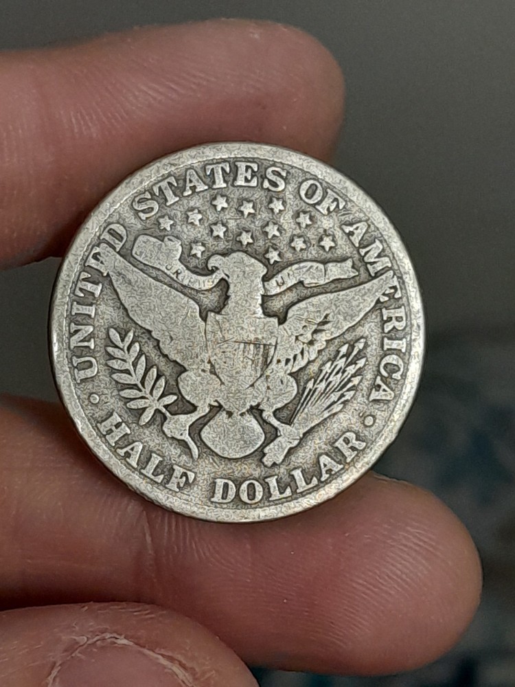 1909- P Barber Half Dollar #5