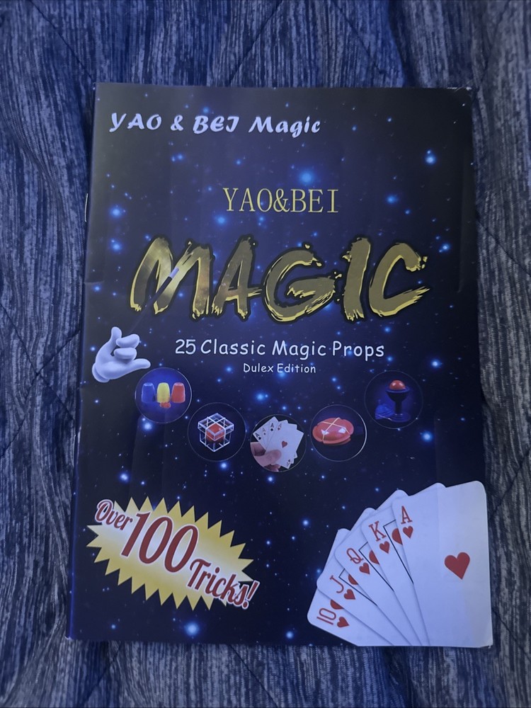 YAO&BEI Magic Tricks Set 25 Classic Magic Props for Kids