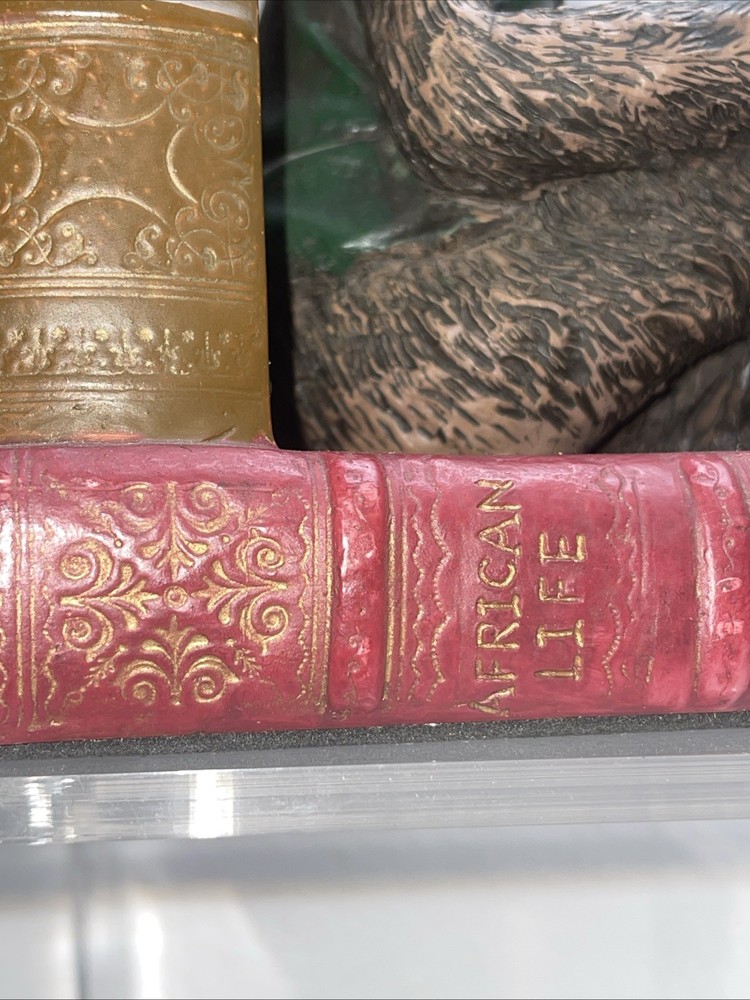 Vintage Monkey In A Fez Hat Bookend