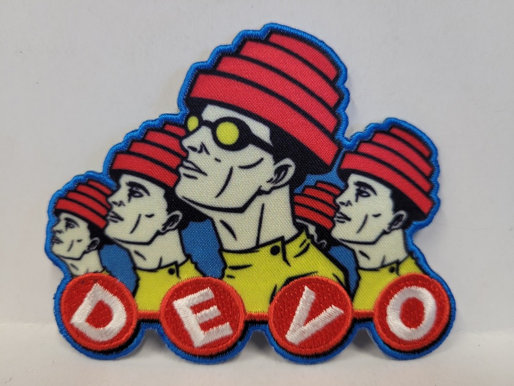 Patch - C&D Visionary - Devo Lineup 3.5"x2.75" Iron-On NEW