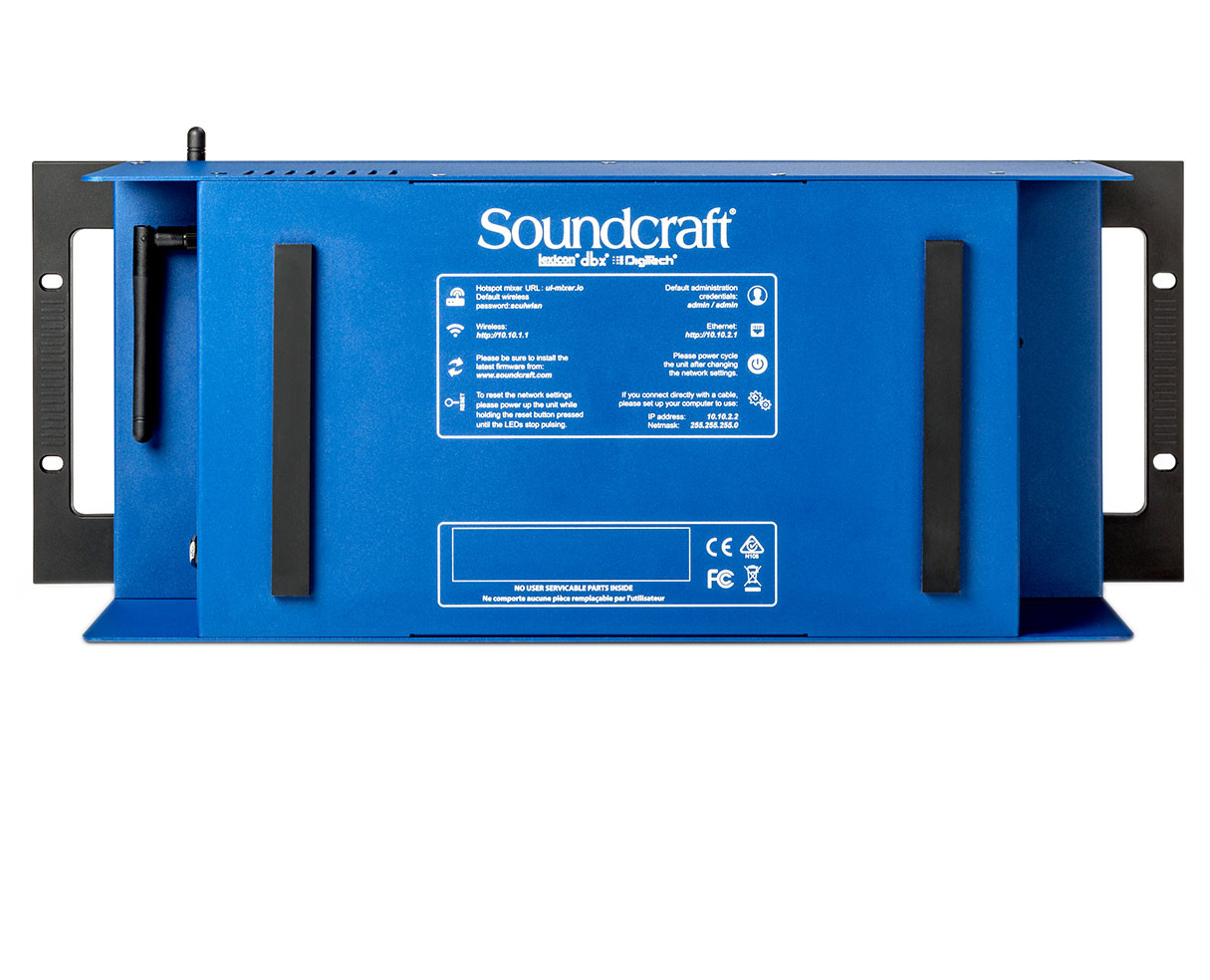 Soundcraft Ui24R Wireless 24-channel Digital Mixer/USB Multi-Track Recorder