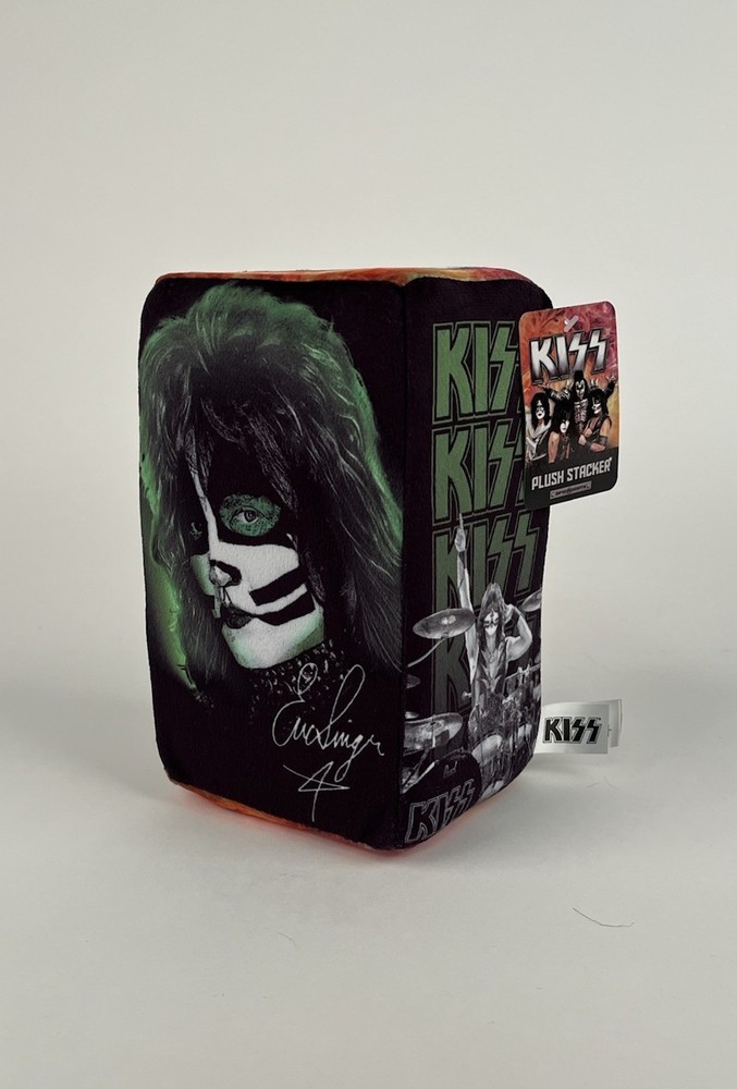 KISS Plush Stacker Pillow 8 X 5 Eric Singer RARE No longer Available Epic Rights
