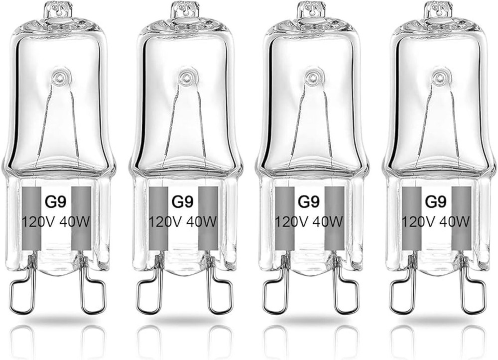 W10709921 Microwave Light Bulbs Halogen Light Bulbs Compatible ( 4 Pack )