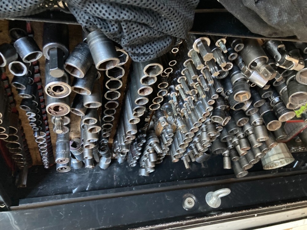 Matco M6 toolbox and tools