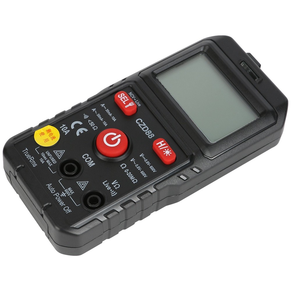 Digital LCD Multimeter Ammeter AC DC Voltage Ohmmeter Tester Meter Auto RangeOpe