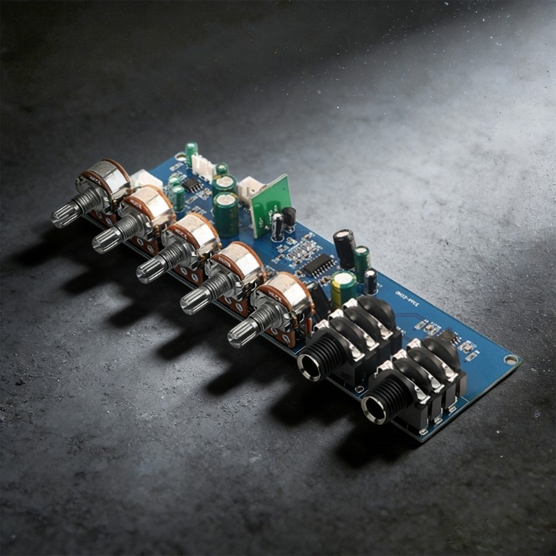 Multifunction Karaoke Preamp with Adjustable & Delay Setting for Karaoke Use