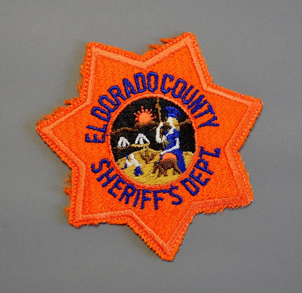 El Dorado County California Sheriff's Dept. Patch ++ Mint CA
