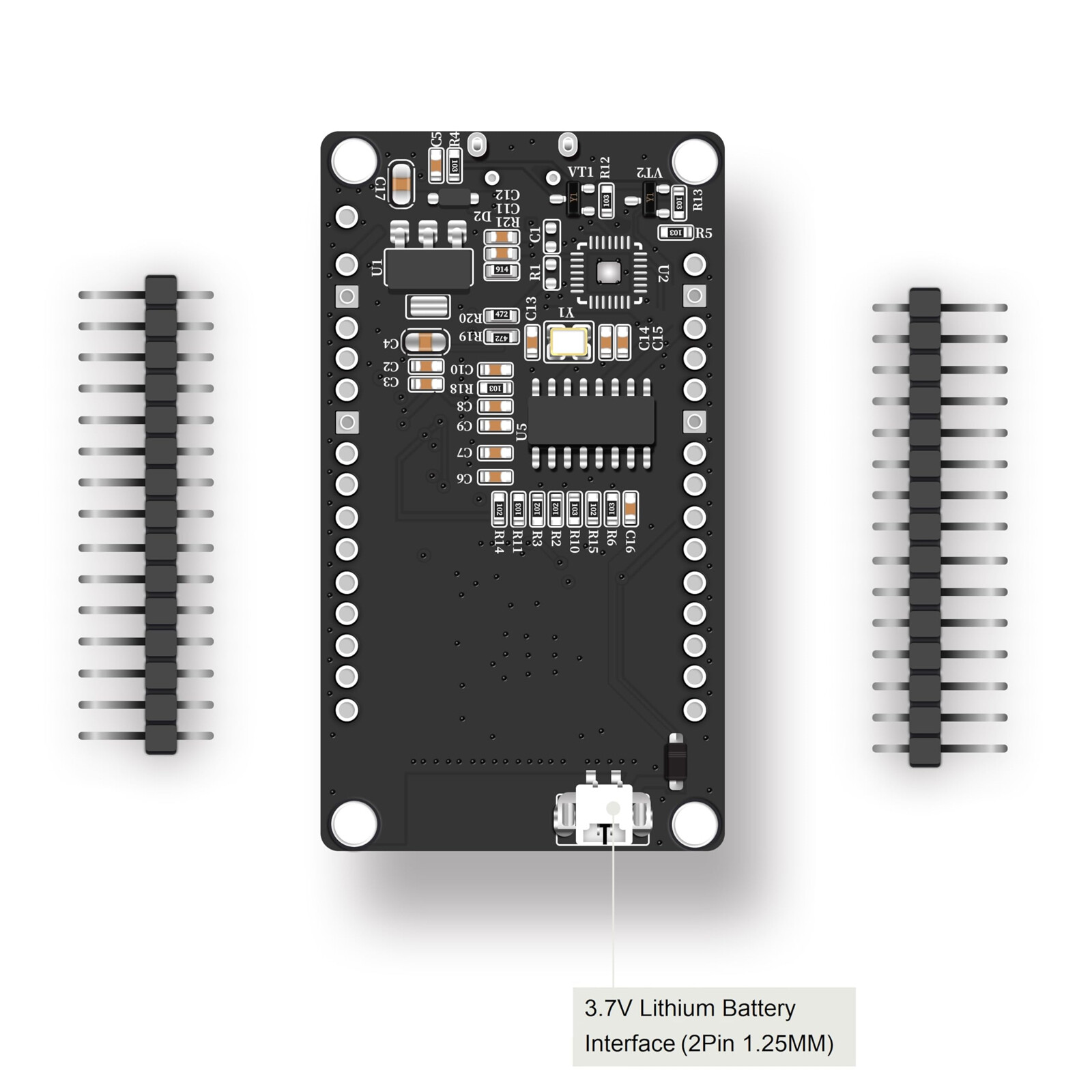 ideaspark® ESP32 Development Board with 0.96 Inch OLED Display,CH340,WiFi+BLE