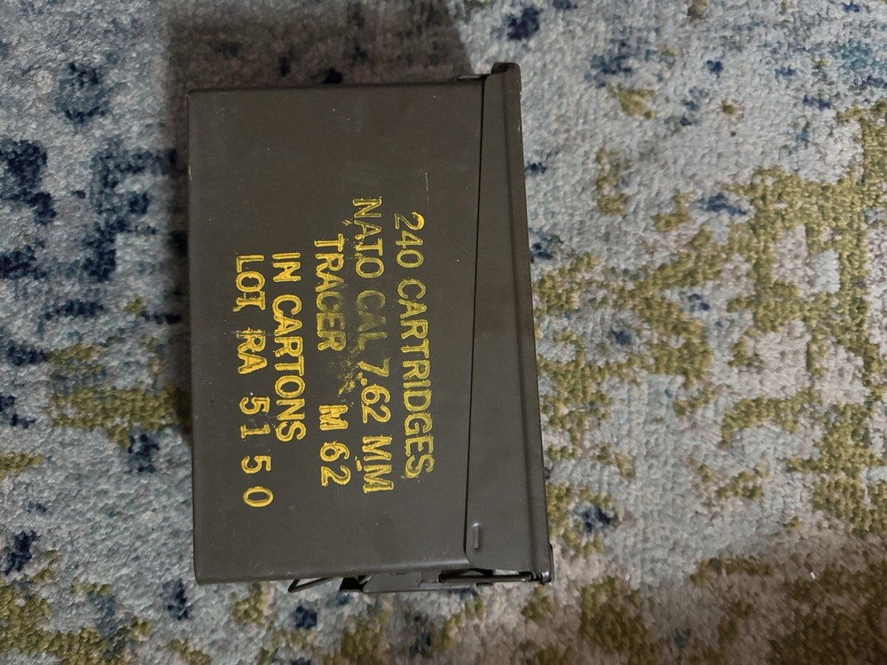 Vintage Military Ammo Case