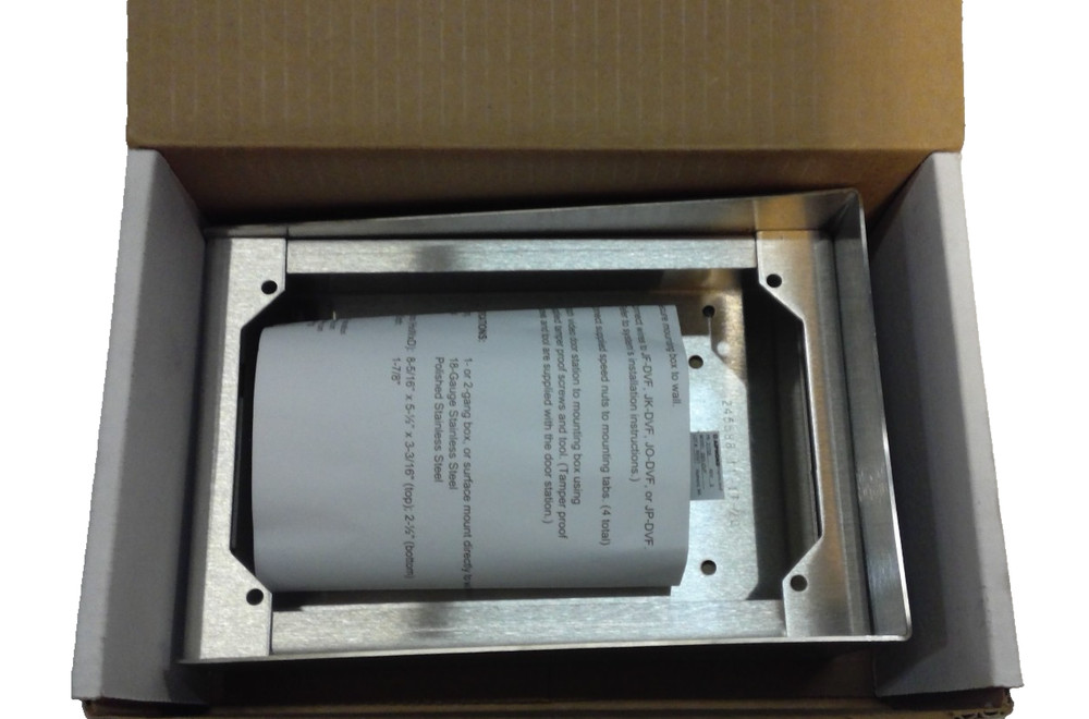 NEW - Aiphone SBX-DVF - Surface Mount Box for JB/MK DVF