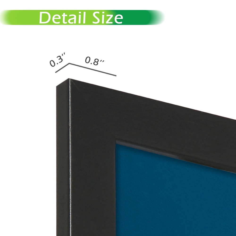 Value 12-Pack 4” x 6” Classic Black Gallery Style Picture Frames
