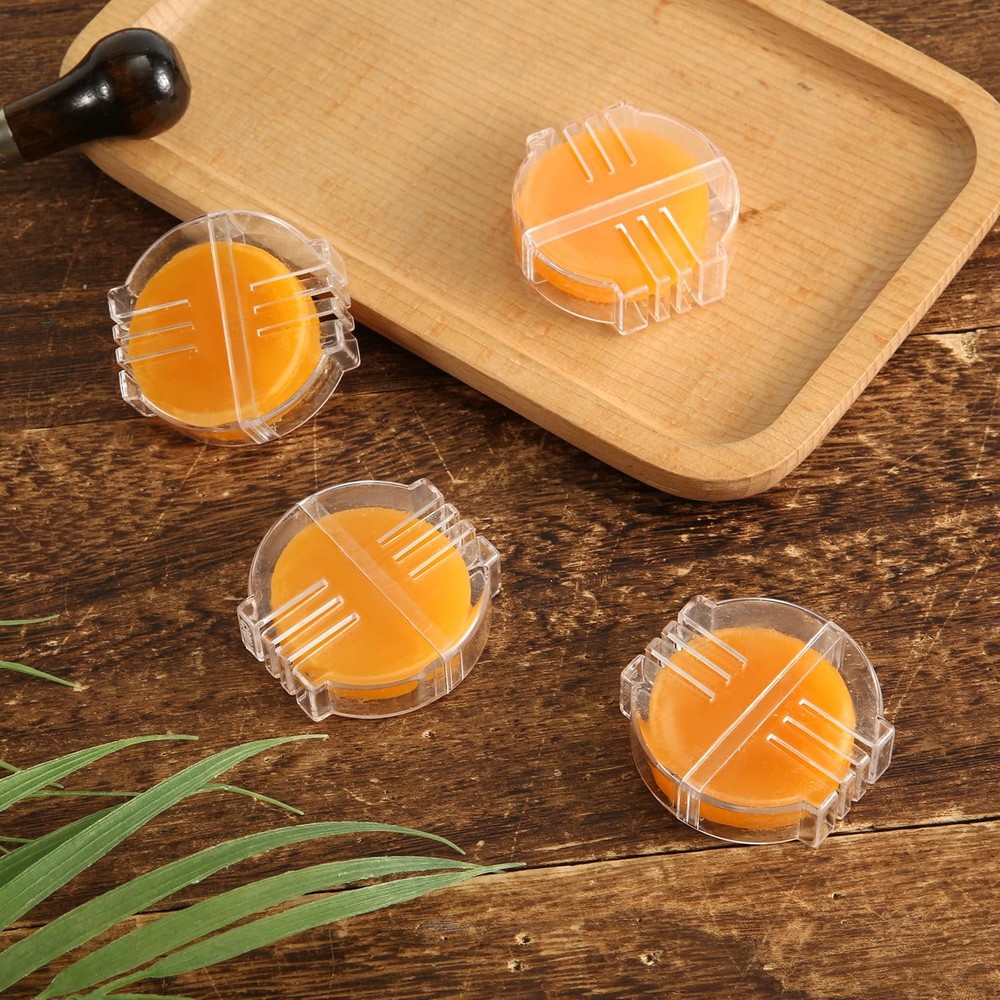 4pcs Beeswax Thread Conditioner, Thread Wax for Sewing with Plastic Box Threa...