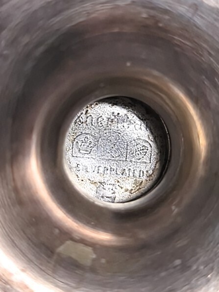 Silver Plated Goblet Brandy Snifter