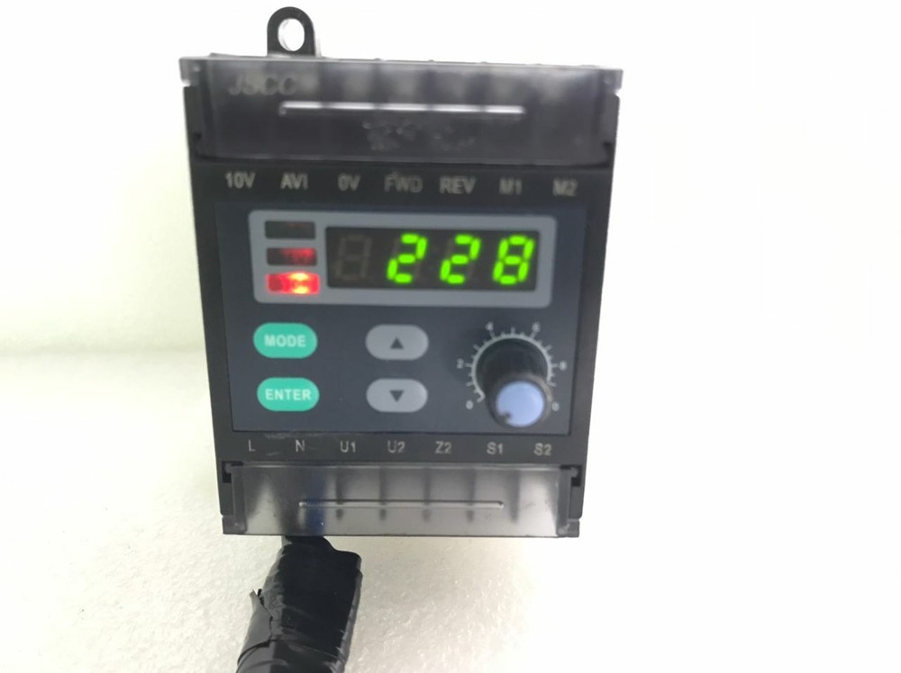 JSCC SK200E MOTOR SPEED CONTROLLER 10V, 200W, SINGLE PHASE, 220VAC *TESTED*