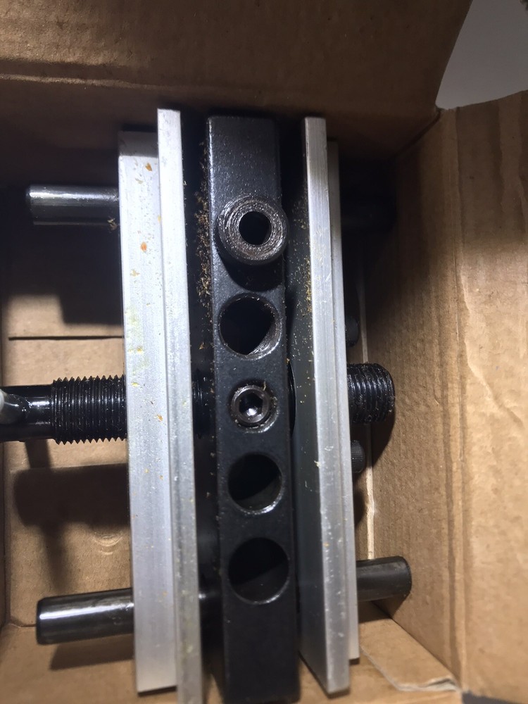 Self Centering Doweling Jig ~ 41345 ~ Precise Drilling Guide ~ Dowel Clamp Tool