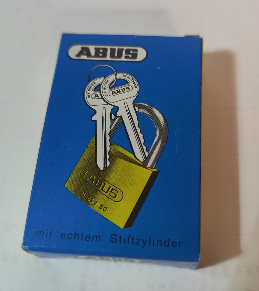 ABUS Brass Padlock No. 85 - Padlock - NEW