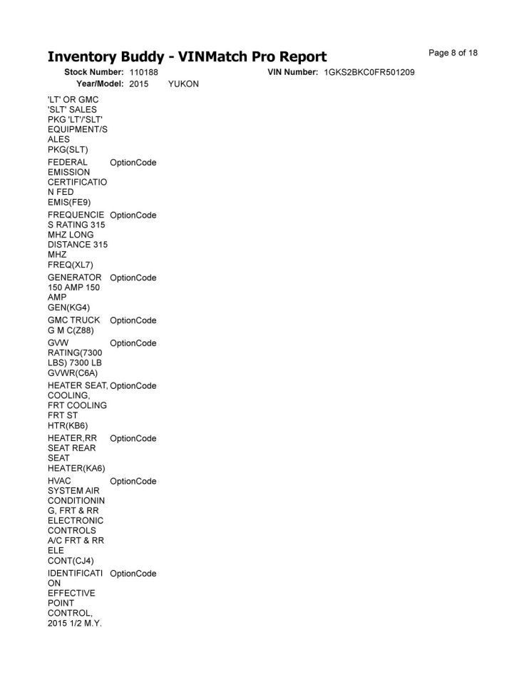 Windshield Mounted Camera Fits 15-16 SRX 10300327