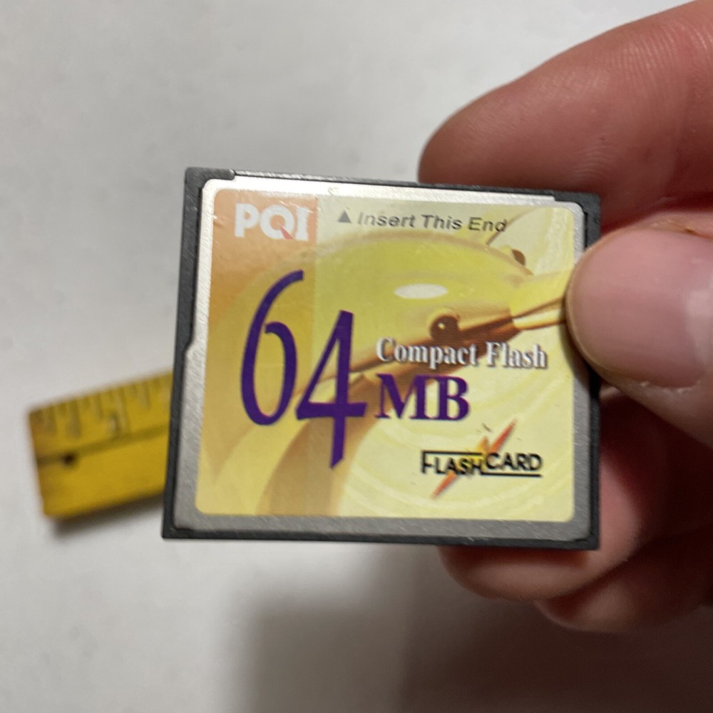 POI COMPACT FLASH / CF CARD 64MB B25