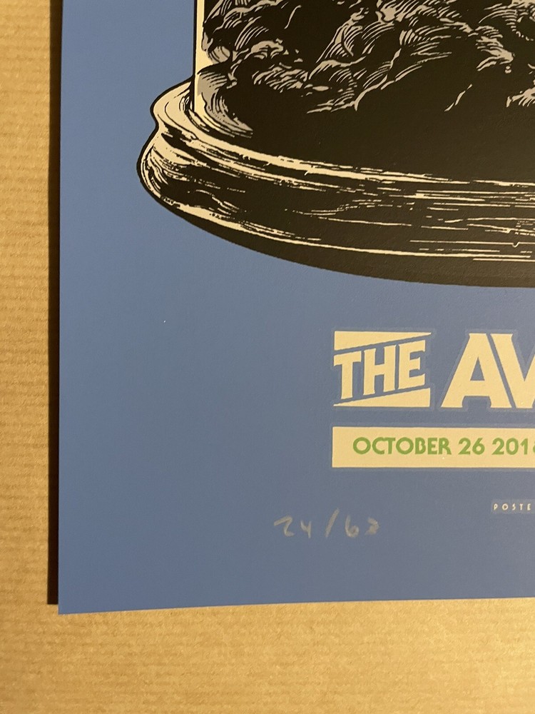 The Avett Brothers Capitol Theatre NY 2018 3 Poster Set Ken Taylor AE Matching #