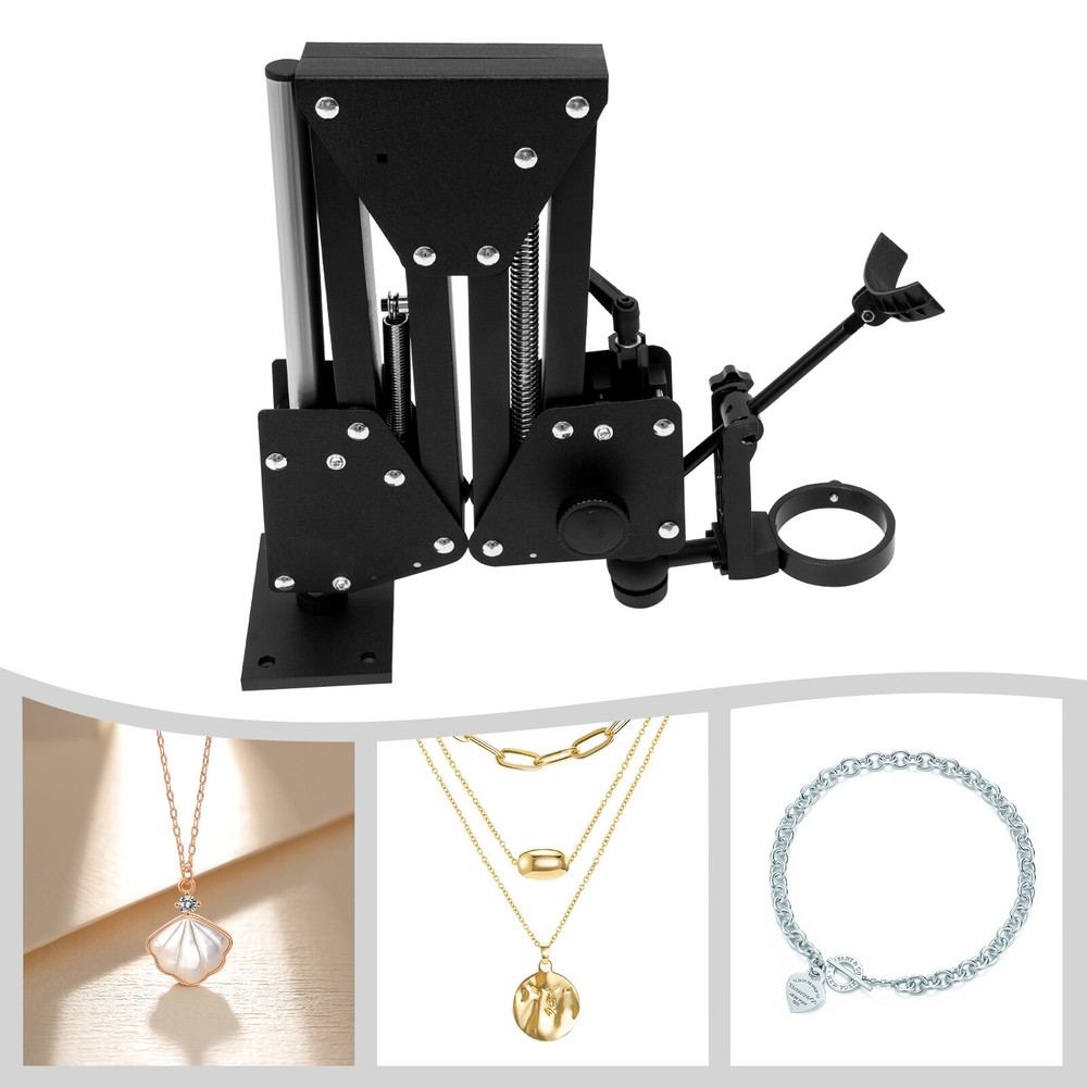 Microscope Stand Multi-directional Jewelry Inlaid Stand for Micro-setting Tool