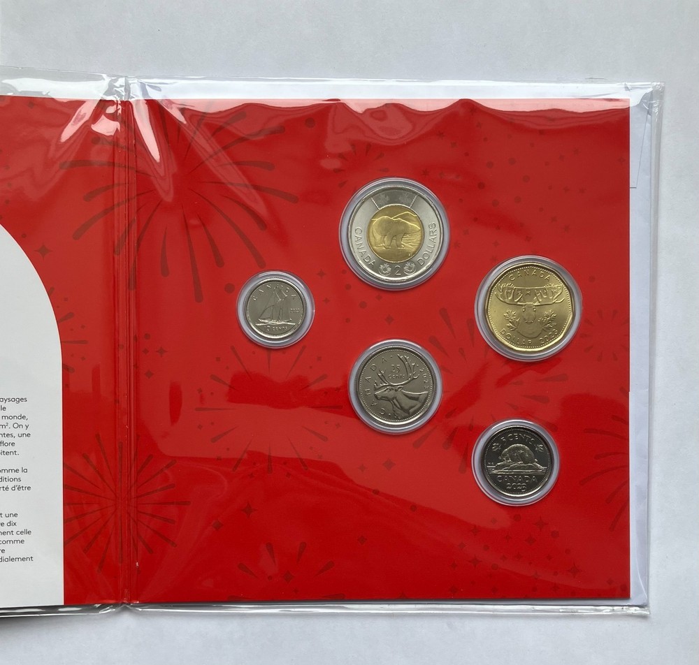 2023 O Canada Uncirculated Proof Like Coin set