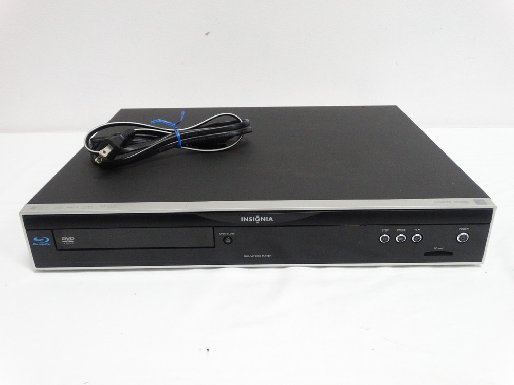 Insignia Model NS-BRDVD Blu-Ray & DVD Player - No Remote - Tested & Working